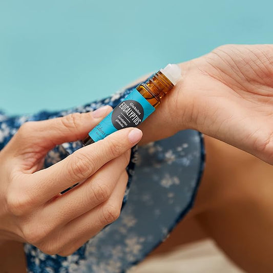 Edens Garden Eucalyptus- Globulus Essential Oil Roll-On- 100% Pure Premium Grade, Natural, Therapeutic, Aromatherapy, Kid & Skin Safe, The Best For Body, Health, Wellness Pre-Diluted 10 ml (.33 fl oz)