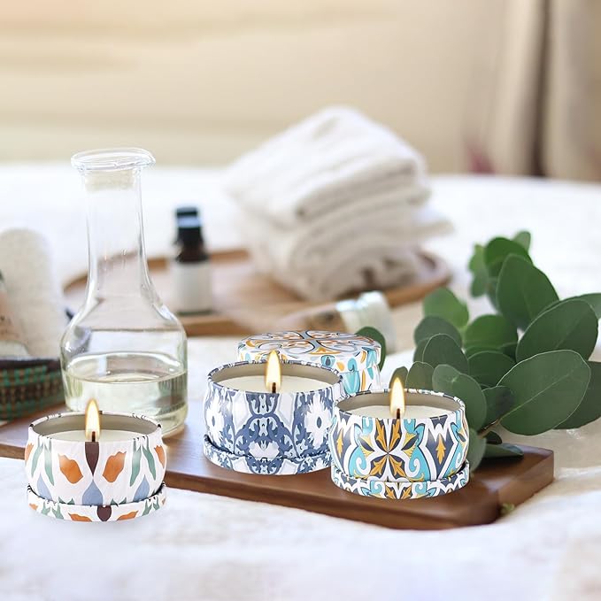 16 Pack Scented Candles Gift Set- Aromatherapy Candle Gifts for Men, Woman-Men Candle Set,Ideal Gift for Travel Home Décor