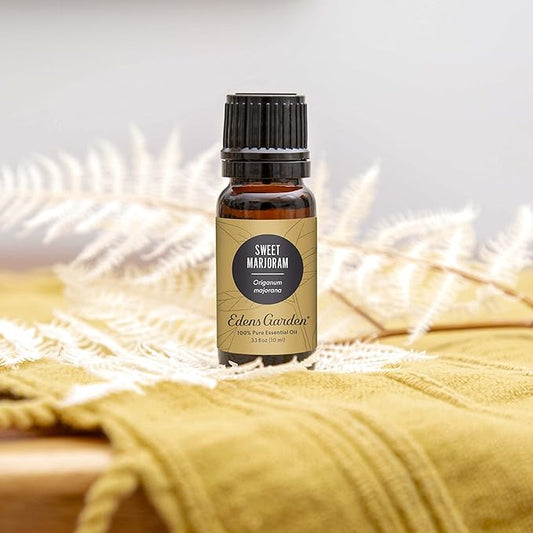 Edens Garden Sweet Marjoram Essential Oil- 100% Pure Premium Grade, Undiluted, Natural, Therapeutic, Aromatherapy, The Best for Diffuser, Candle, Humidifiers, Kid Safe 30 ml (1 fl oz)