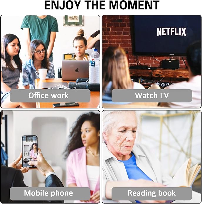 SIGVAN Ladies Reading Glasses Blue Light Blocking Spring Hinge Fashion Pattern Print Eyeglasses for Women