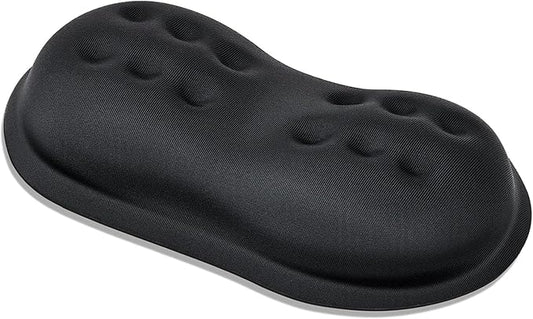 VANKEY Mouse Wrist Rest, Desk Wrist Pad for Mouse, Comfortable Computer Mouse Wrist Support, Ergonomic Wrist Rest with Memory Foam Fillings, Non-Slip Base (Black)