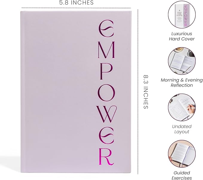 Mental Health & Shadow Work Journal: Empower - Guided Prompts for Reducing Anxiety, Building Mindfulness, and Emotional Healing – A Tool for Self-Awareness and Personal Transformation