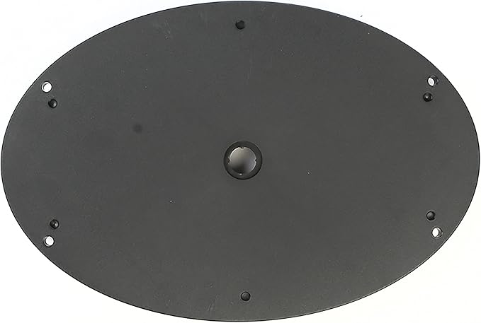 Stackable 1 Inch Computer Monitor Riser Stand, Oval, Black, VUR 8800 4-Pack