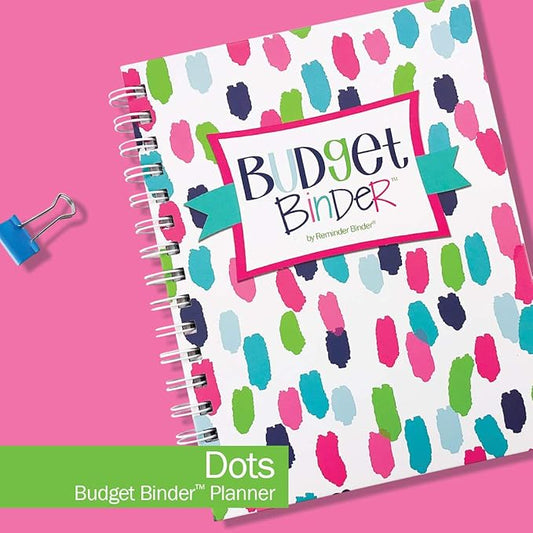 12-Month Budget Planner Bill Tracker Organizer w/Calendar & Pockets for Financial Management 354 Stickers | Budget Binder™
