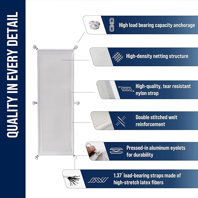 Cable Management net - Under Desk Wire Management - Flexible Under Desk Cable Management Tray White