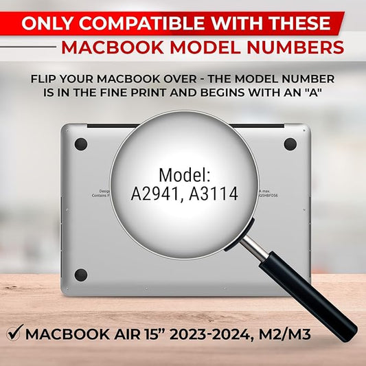 Privacy Screen for MacBook Air 15 Inch (2023-2025, M2, M3, M4) | Removable Flip Over Laptop Privacy Shield | Anti-Glare | Eye Protection| Aniti Spy | Blue Light Reduced Protector