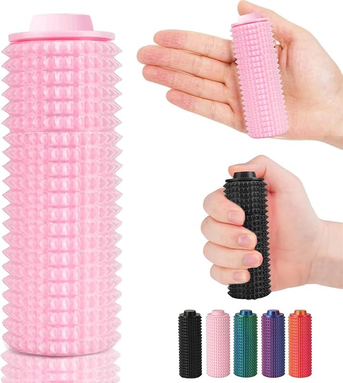 Little Ouchies Fidget Toy, Spike Roller Toy, Adults Pain stim Fidget Toy, Sensory Toy for Anxiety Relief Skin Picking, Press and Rotate Adults Spiky Sensory Toys, Portable ADHD Toys, Novelty Gifts