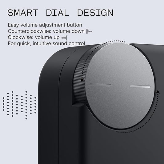 CMF Buds Pro 2 Wireless Earbuds with Smart Dial, 50dB Hybrid Noise Cancelling Earbuds Wireless Bluetooth 5.3, 11mm Bass with LDAC, 6 Hi-Res Audio Mics, 43H Playtime, Fast Charging Case, Dark Grey