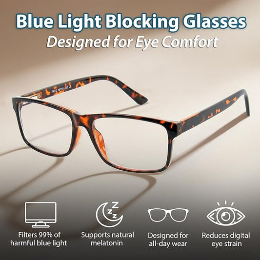 Blue Light Blocking Glasses For Men/Women Anti-Fatigue Computer Monitor Gaming Glasses Reduce Eye Strain Game Glasses