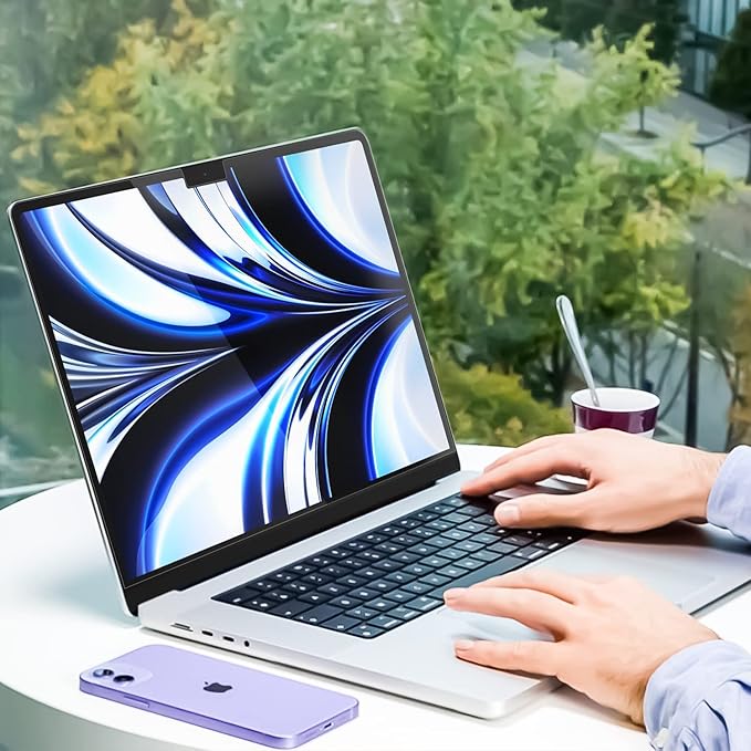 3-Pack Anti Blue Light Screen Protector for MacBook Air 15 Inch(2023-2025, M2 M3 M4)-A2941 A3114 A3241, 15.3" Mac Laptop Glare Filter Uv Blocker Shield Cover Eye Protection Film