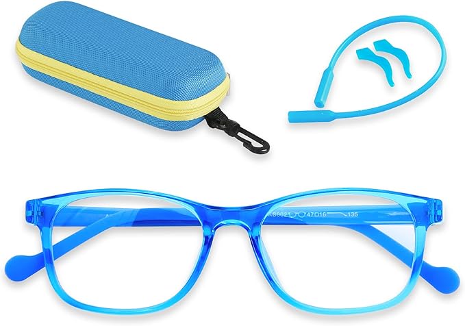 ANDWOOD Blue Light Glasses Kids Girls Boys Computer Gaming Anti Blue Ray Polarized sunglasses Age3-12