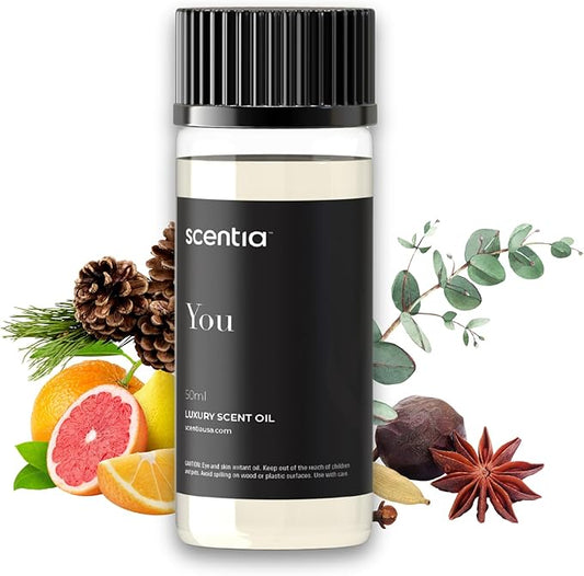 Fierce-Inspired Diffuser Oil - Scentia You Fragrance Oil Perfume Dupe - 50mL, 1.69 Fl oz Diffusers - A & F Inspired Natural Essential Scented Oil - Best for Aromatherapy, SPA and Home, Mothers Day Gift