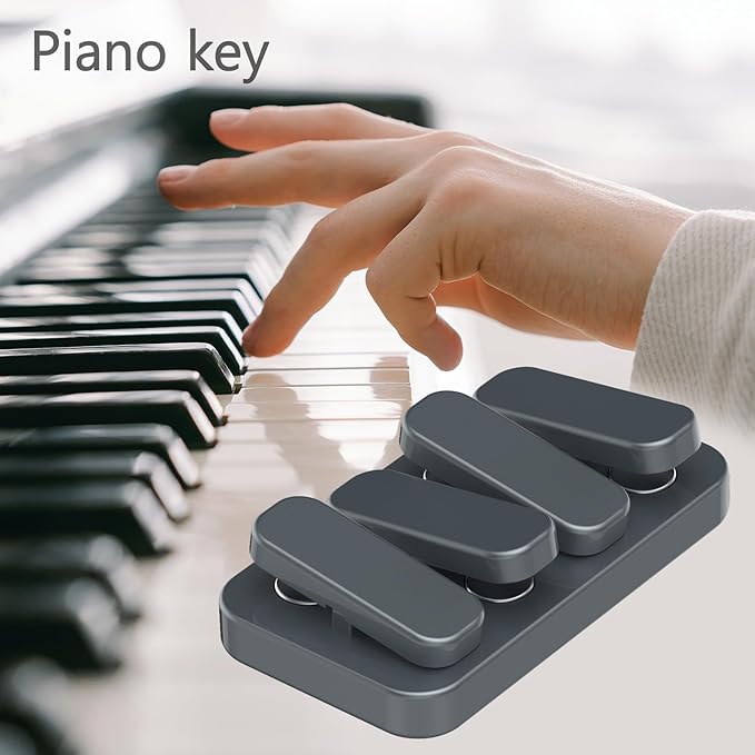 Metal Fidget Slider EDC Fidget Clicker Fidget Toys Adults (Starry Gray)