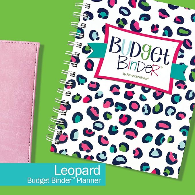 12-Month Budget Planner Bill Tracker Organizer w/Calendar & Pockets for Financial Management 354 Stickers | Budget Binder™