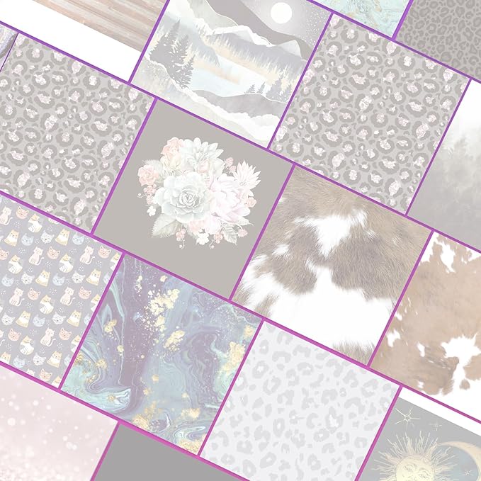 Sticky Notes 3x3 Inches, 2 Pads Cute Colorful Self-Stick Note Pads, Easy to Post for Home, Office and Daily Life Organization Luxury Silver Leopard