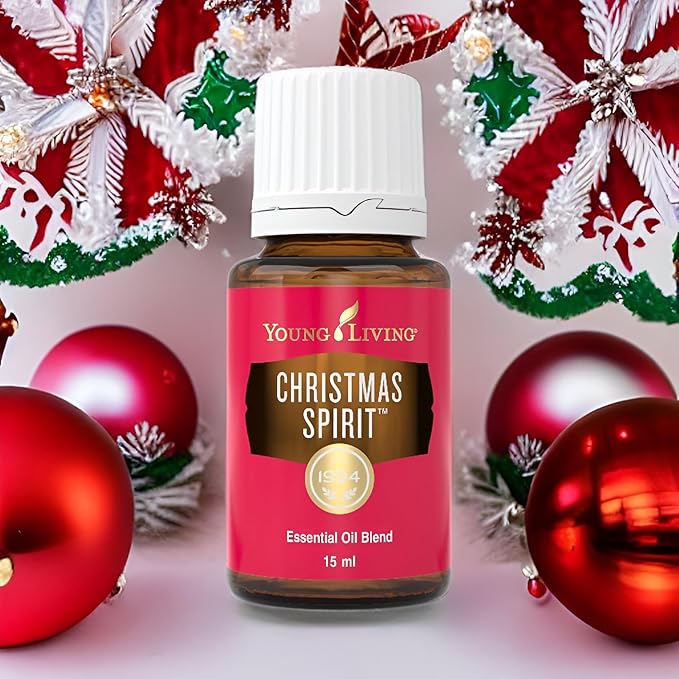 Young Living - Christmas Spirit 15 ml | Festive Essential Oil Blend for Diffusers | Aromatherapy for Holiday Cheer, Winter Memories, & Natural Air Freshening