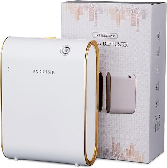 Home Bluetooth Smart Waterless Aromatherapy Machine, Essential Oil Diffuser, with Fragrance Coverage of up to 2000 Square feet, Suitable for Home, Hotel, Restaurant, Office, and spa Center.(White)