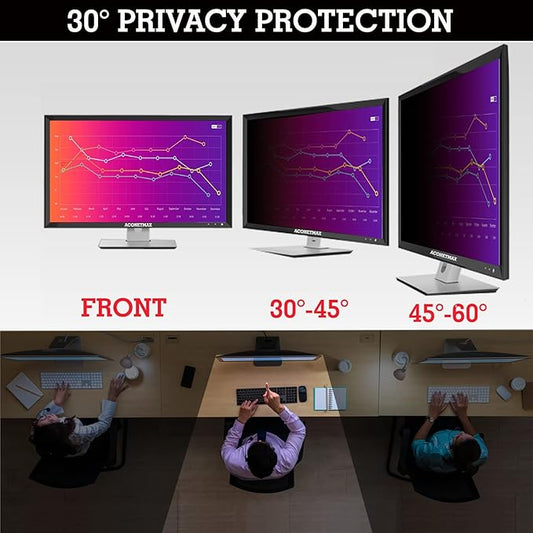 38 Inches Privacy Screen Filter for 21:9 Ultrawide Curved Monitor | Computer Privacy Shield | Anti Glare | Anti Blue Light Protector