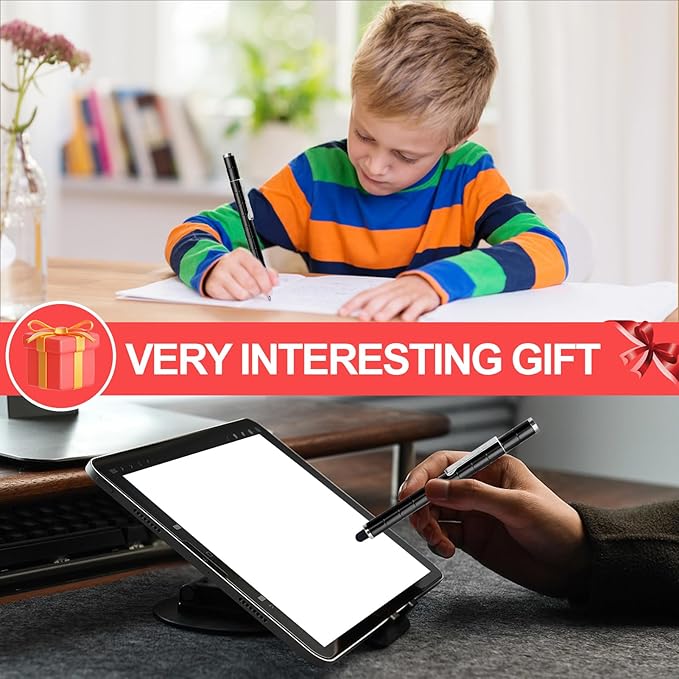 Black Fidget Pen, Magnetic Pen Fidget Cool Gadgets, Decompression Magnet Pens Adult Toys, Novelty Toy Can Write, Gifts for Family Friends Teens Boys Girls,Great for Stress Relief