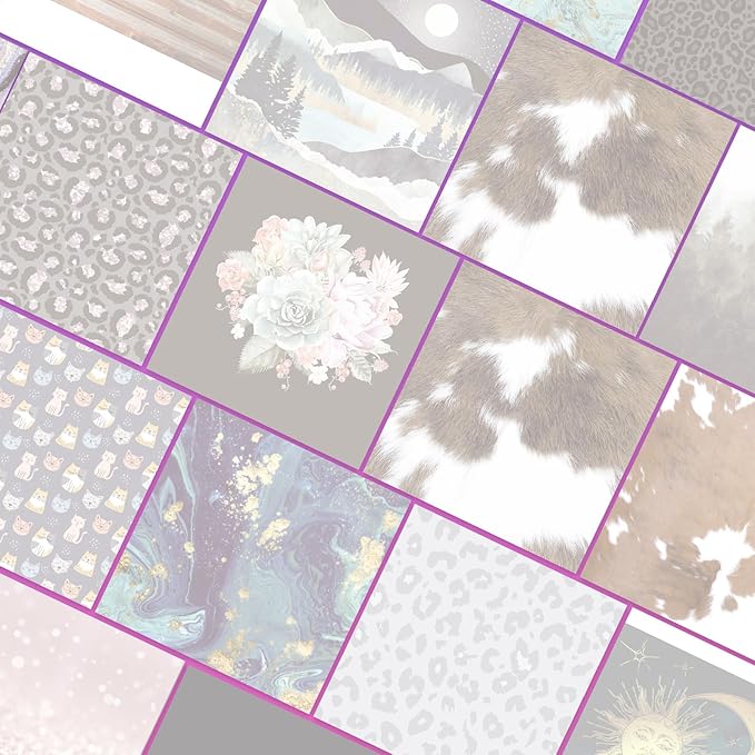 Sticky Notes 3x3 Inches, 2 Pads Cute Colorful Self-Stick Note Pads, Easy to Post for Home, Office and Daily Life Organization Retro Cowhide