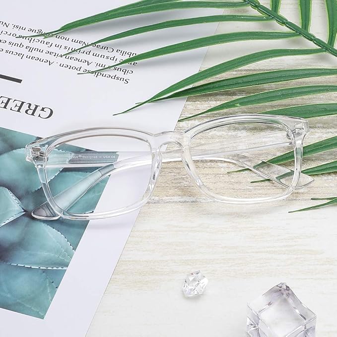 Cyxus Blue Light Glasses for Men Women Reduce Eye Strain UV Blocking for Computer Screen 8082