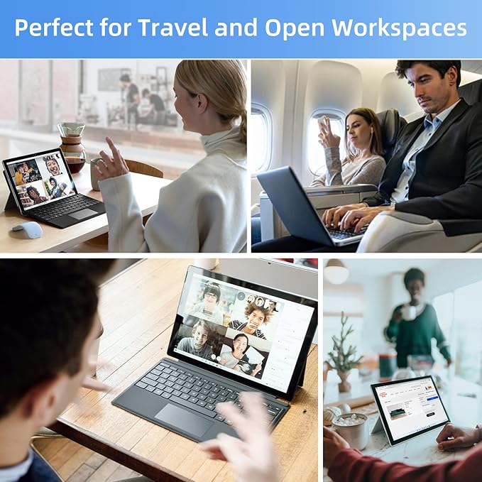 Mamol Magnetic Privacy Screen for 13 inch Surface Pro 9/8/X, Removable Anti Glare Blue Light Filter, Anti-Spy Screen Protector for Microsoft Surface Pro 9, Surface Pro 8, Surface Pro X