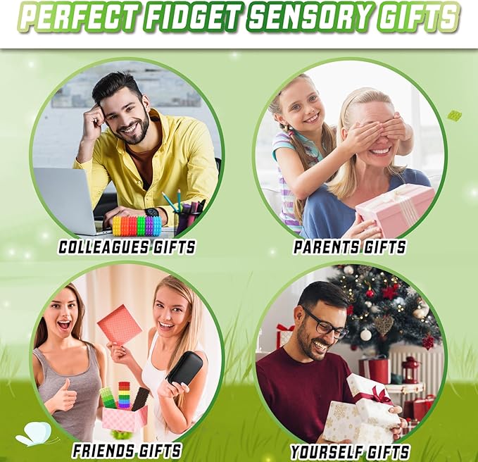 Detachable Magnetic Little Ouchies Pain Fidget Toys,Spiky Pain Stim Fidget Sensory Toys for Adults Stress Anxiety Relief,Small Quiet 3D Fidgets Grippie Toy Office Workers Gifts (1 PCS Brown)