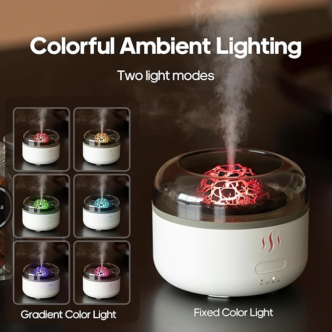 Aromatherapy Diffusers, Aroma Diffuser,160ML Essential Oil Diffuser, Humidifier, Waterless Auto-Off Protection Oil Diffusers
