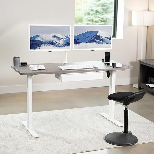 VIVO 22 inch Under Desk Slide Out Drawer Without Shell, Home Office Storage Organizer, White, DESK-AC03A-22W