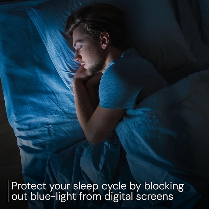 DreamGaze 99.9% Blue Light Blocking Glasses for Better Sleep - Anti Blue Light Glasses Men - Premium Computer Gaming Glasses