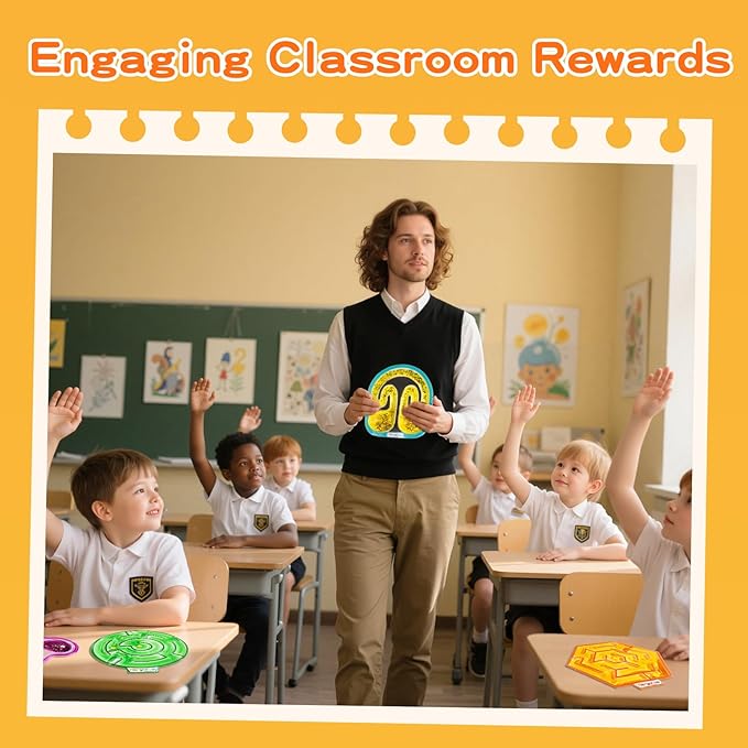 Squishy Fidget Toys - 5-Pack Sensory Maze Fidget for Anxiety & Stress Relief, Autism Kids | Calming Corner Items for Kids, Quiet Fidgets for Classroom & Car Travel | Gifts & Prizes for Children