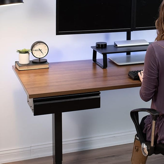 VIVO 16 inch Under Desk Slide Out Drawer without Shell, Home Office Storage Organizer, Black, DESK-AC03A-B