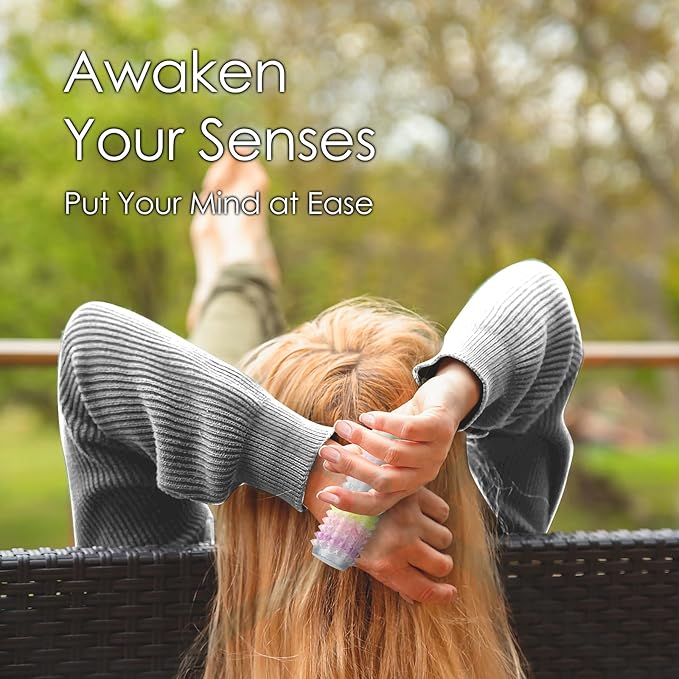 Lisgicabin Little Ouchies Pain Fidget, Pain Stim Fidget for Adults, Spiky Sensory Stim Tool for Anxiety and Stress Relief(2 Pack Rainbow + Pink)