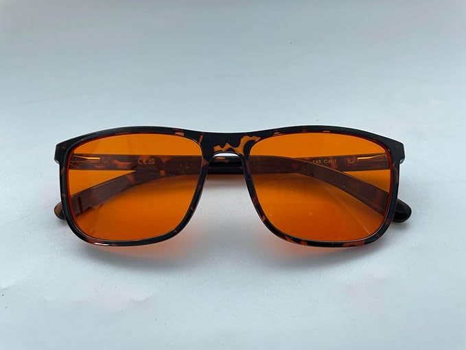 Bloomoak-99% Blue Green Light Blocking Glasses - Gaming Glasses - Anti Glare - Anti Fatigue -Suitable for Screens, Games, TVs