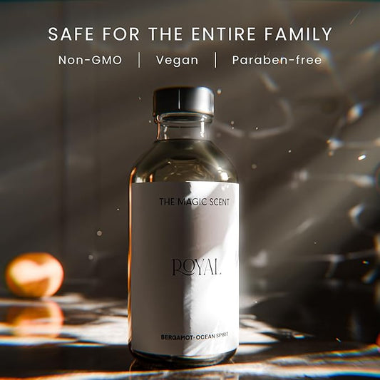 Royal Hotel Diffuser Oil - Cold-Air & Ultrasonic Scented Oils for Diffuser Inspired by The Ritz Hotel, London - Essential Oils for Diffusers Aromatherapy - 8.5 fl oz, 250 mL