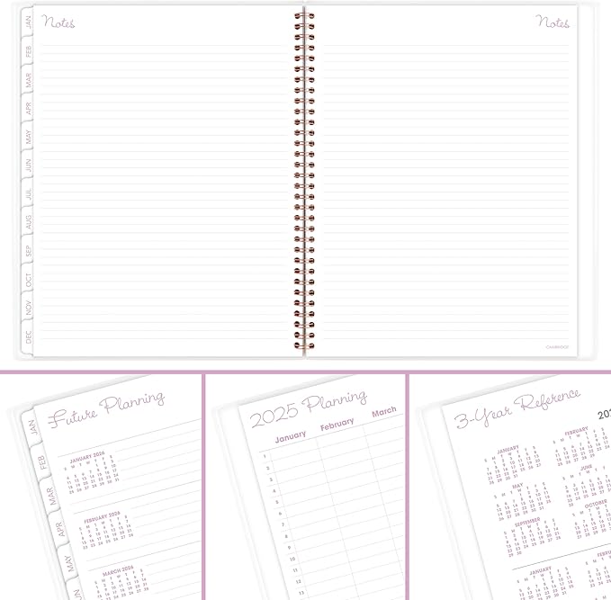 Cambridge 2025 Planner, Weekly & Monthly, 8-1/2" x 11", Large, Mina (1134-905-25)