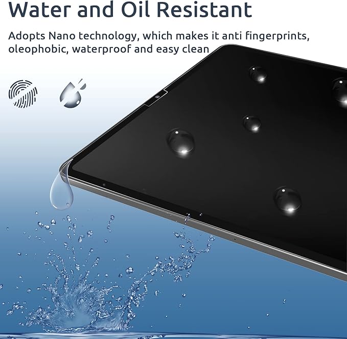 2pack Anti Blue Light Screen Protector Compatible with iPad Pro 12.9 Inch 2022/2021/2020/2018 (6th/5th/4th/3rd Generation), HD Clear Eye Protection Matte Anti Glare iPad 12.9 In Screen Film Cover