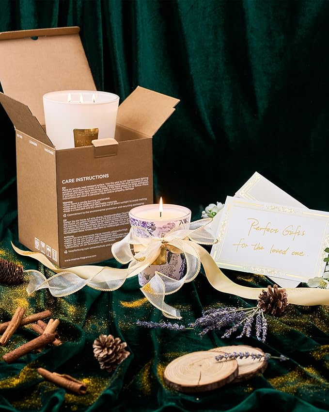 M&SENSE Roasted Coffee Scented Candle, 3 Wick Soy Natural Wax Candles, 35oz 150H Long Lasting, Stress Relief Home Fragrance Housewarming Gifts