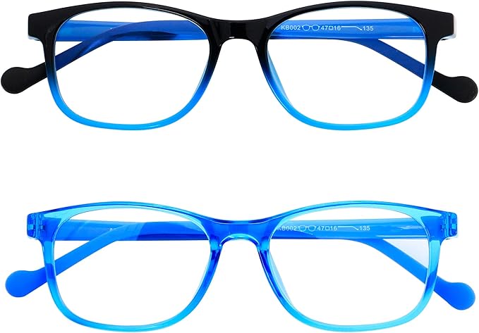 ANDWOOD Blue Light Glasses Kids Girls Boys Computer Gaming Anti Blue Ray Polarized sunglasses Age3-12