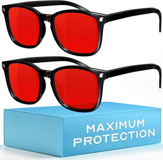 livho High Tech Blue Light Glasses - Advanced up to 99% Blue Light Blocking Computer Glasses - Screen Fatigue & UV Protection