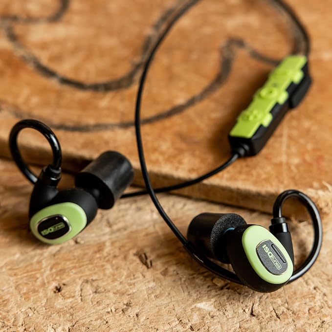 ISOtunes PRO 3.0 Industrial Listen Only Earbuds: Bluetooth 5.4 Earplug Headphones with 27dB Noise Reduction Rating, 20 Hour Battery, 82 dB Volume Limit, OSHA Compliant Hearing Protection