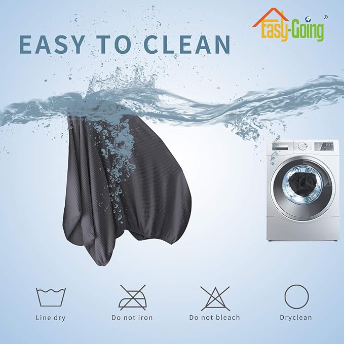 Easy-Going Stretch Cushion Cover Sofa Cushion Furniture Protector Sofa Seat Sofa slipcover Sofa Cover Soft Flexibility with Elastic Bottom(Sofa Cushion, Dark Gray)