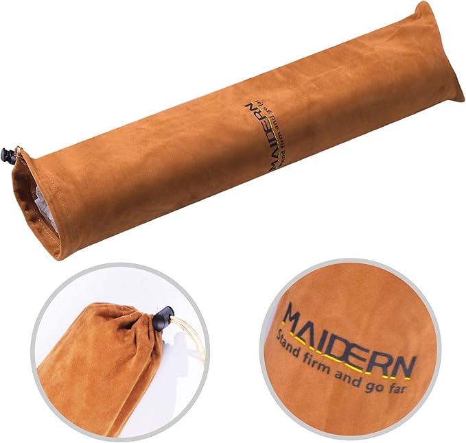 MAIDERN 55' x 15.7' Cork & Leather Desk Mat, XXL Dual Sided Desk Pad Protector for Gaming & Home Office (Black)