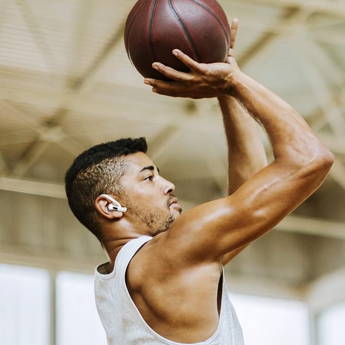 WC HookZ - Patented Upgraded Over Ear Hooks for AirPods Pro 1, 2 & AirPods 1, 2 & 3- Two Size Pairs Included in Package, Unique Left & Right Hook, Made by Wicked Cushions | Winter White