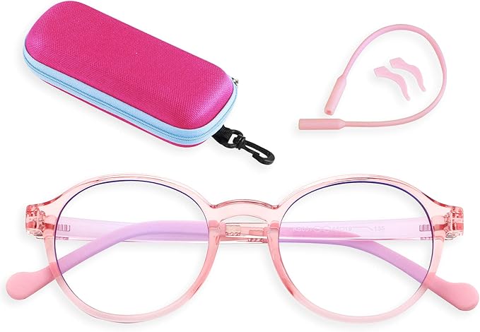 ANDWOOD Blue Light Glasses Kids Girls Boys Computer Gaming Anti Blue Ray Polarized sunglasses Age3-12