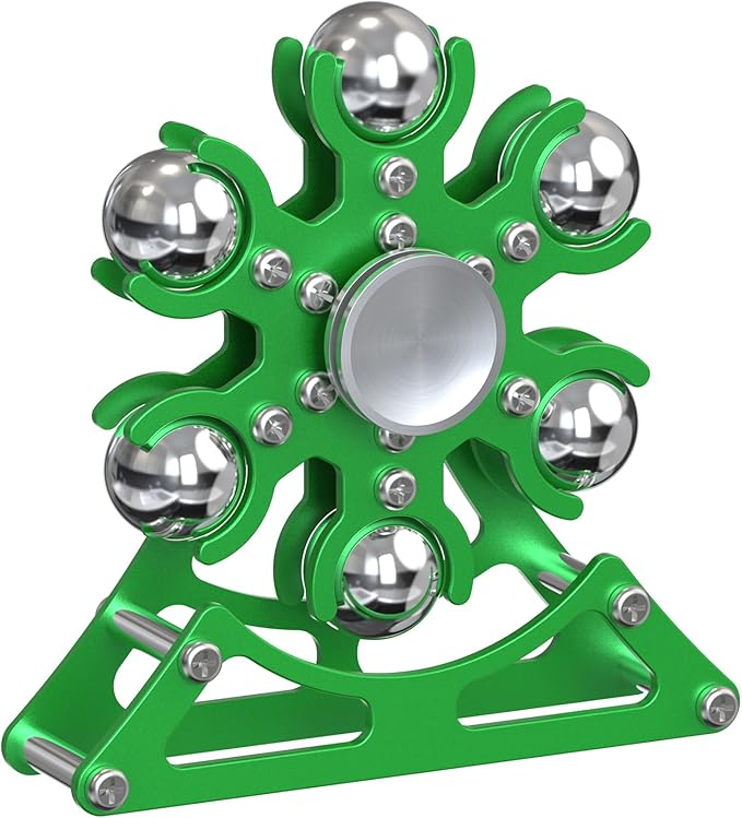 Desk-Fidget-Toys for Ferris-Wheels-Spinner: Metal Kinetic-Spinner 4mins, Cool-Gadgets for Kid Children Teen Adult EDC-Toy, ADHD Tools Cool-Stuff Stress Relief for Office Home School Christmas