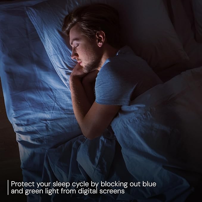 DreamGaze 99.9% Blue Light Blocking Glasses for Better Sleep - Anti Blue Light Glasses Men - Premium Computer Gaming Glasses