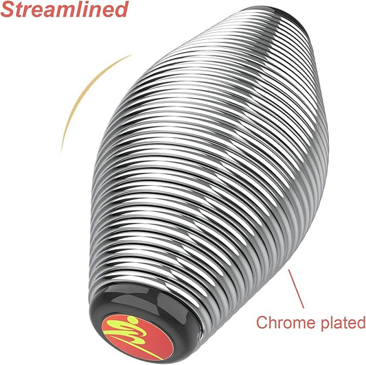 2 Pack Grip Strength Trainer, Goldboy Spring Stress Ball - Hand Finger Thumb Exerciser Grip Strengthener | Anxiety Stress Relief Therapy