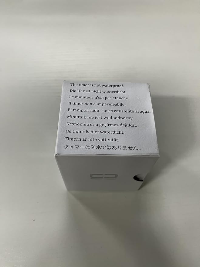 Pomodoro Timer Cube, Custom Pomodoro, Pause & Resume, Silent, Vibrate & Adjustable Sound Alert, for ADHD, Task, Work, Study, 3/5/10/15/30/45/60min & Custom Countdown,Gray