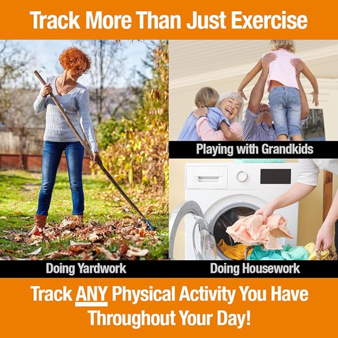 Wellness Tracker Daily Habit Tracker. Set Goals for All Physical Activity and Nutritional Habits in Spiral Bound, 10-Week Journal. Ideal for Women and Men 50-80+.